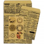 Kraft Gift Bags - Newsprint